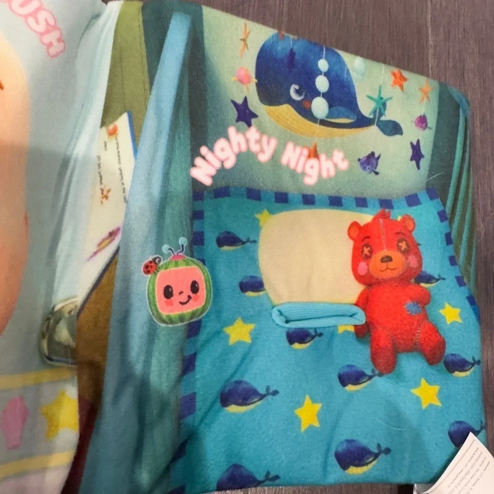 NWT Cocomelon Musical Soft Book for Kids - Multicolor